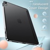 image:imageJETech Case for iPad Air 13 M4M3M2 Black  Cover for 202620252024 Model Slim Translucent Back TriFold Stand Auto WakeSleep Lightweight Shockproof ProtectionBlack