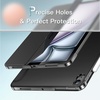 image:imageJETech Case for iPad Air 13 M4M3M2 Black  Cover for 202620252024 Model Slim Translucent Back TriFold Stand Auto WakeSleep Lightweight Shockproof ProtectionBlack