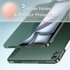 image:imageJETech Case for iPad Air 13 M4M3M2 Black  Cover for 202620252024 Model Slim Translucent Back TriFold Stand Auto WakeSleep Lightweight Shockproof ProtectionMidnight Green