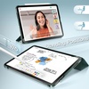 image:imageJETech Case for iPad Air 13 M4M3M2 Black  Cover for 202620252024 Model Slim Translucent Back TriFold Stand Auto WakeSleep Lightweight Shockproof ProtectionMidnight Green