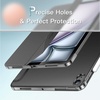 image:imageJETech Case for iPad Air 13 M4M3M2 Black  Cover for 202620252024 Model Slim Translucent Back TriFold Stand Auto WakeSleep Lightweight Shockproof ProtectionSpace Gray