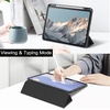 image:imageJETech Case for iPad Pro 11 M5M4 Black  Cover for 20252024 Model Clear Transparent Back Pencil Holder Slim Shockproof Protection TriFold Stand Auto WakeSleepBlack