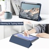 image:imageJETech Case for iPad Pro 11 M5M4 Black  Cover for 20252024 Model Clear Transparent Back Pencil Holder Slim Shockproof Protection TriFold Stand Auto WakeSleepNavy