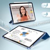 image:imageJETech Case for iPad Pro 11 M5M4 Black  Cover for 20252024 Models Translucent Back TriFold Stand Auto WakeSleep ShockproofNavy