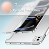 image:imageJETech Case for iPad Pro 11 M5M4 Black  Cover for 20252024 Models Translucent Back TriFold Stand Auto WakeSleep ShockproofSilver