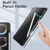 image:imageJETech Case for iPad Pro 13 M5M4 20252024 Black  Cover Clear Transparent Back Pencil Holder Slim Shockproof Protection TriFold Stand Auto WakeSleepBlack