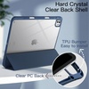 image:imageJETech Case for iPad Pro 13 M5M4 20252024 Black  Cover Clear Transparent Back Pencil Holder Slim Shockproof Protection TriFold Stand Auto WakeSleepNavy
