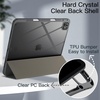 image:imageJETech Case for iPad Pro 13 M5M4 20252024 Black  Cover Clear Transparent Back Pencil Holder Slim Shockproof Protection TriFold Stand Auto WakeSleepSpace Gray