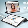 image:imageJETech Case for iPad Pro 13 M5M4 20252024 Black  Cover Translucent Back TriFold Stand Auto WakeSleep ShockproofBlack