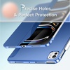 image:imageJETech Case for iPad Pro 13 M5M4 20252024 Black  Cover Translucent Back TriFold Stand Auto WakeSleep ShockproofNavy