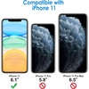 image:imageJETech Case for iPhone 11 AntiYellowing Clear  Shockproof Protection Scratch Resistant Hard PC Back Durable Transparent TPU BumperGreen