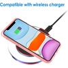 image:imageJETech Case for iPhone 11 AntiYellowing Clear  Shockproof Protection Scratch Resistant Hard PC Back Durable Transparent TPU BumperRose Gold