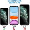 image:imageJETech Case for iPhone 11 Pro AntiYellowing Clear  Shockproof Protection Scratch Resistant Hard PC Back Durable Transparent TPU BumperMidnight Green