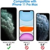 image:imageJETech Case for iPhone 11 Pro Max AntiYellowing Clear  Shockproof Protection Scratch Resistant Hard PC Back Durable Transparent TPU BumperAlpine Green