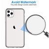 image:imageJETech Case for iPhone 11 Pro Max AntiYellowing Clear  Shockproof Protection Scratch Resistant Hard PC Back Durable Transparent TPU BumperClear