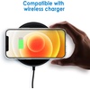 image:imageJETech Case for iPhone 1212 Pro AntiYellowing HD Clear  Shockproof Protection Scratch Resistant Hard PC Back Durable Transparent TPU BumperHD Clear