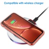 image:imageJETech Case for iPhone XR AntiYellowing Clear  Shockproof Protection Scratch Resistant Hard PC Back Durable Transparent TPU BumperCoral