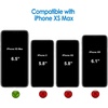 image:imageJETech Case for iPhone Xs Max AntiYellowing Clear  Shockproof Protection Scratch Resistant Hard PC Back Durable Transparent TPU BumperClear