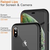 image:imageJETech Case for iPhone Xs and iPhone X 360 Protection Black  Builtin Screen Protector AntiScratch 360 Degree Full Body RuggedBlack