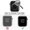 image:imageJETech Case with Screen Protector for Apple Watch Series 1110 42mm Black  Builtin Tempered Glass High Touch Sensitivity Full Protection Hard PC DesignBlue