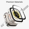 image:imageJETech Case with Screen Protector for Apple Watch Series 1110 42mm Black  Builtin Tempered Glass High Touch Sensitivity Full Protection Hard PC DesignClear
