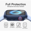 image:imageJETech Case with Screen Protector for Apple Watch Series 1110 42mm Black  Builtin Tempered Glass High Touch Sensitivity Full Protection Hard PC DesignBlue