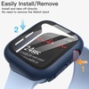 image:imageJETech Case with Screen Protector for Apple Watch Series 1110 42mm Black  Builtin Tempered Glass High Touch Sensitivity Full Protection Hard PC DesignBlue