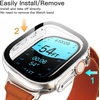 image:imageJETech Case with Screen Protector for Apple Watch Series 1110 42mm Black  Builtin Tempered Glass High Touch Sensitivity Full Protection Hard PC DesignClear