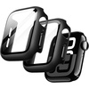 image:imageJETech Case with Screen Protector for Apple Watch Series 1110 42mm Black  Builtin Tempered Glass High Touch Sensitivity Full Protection Hard PC DesignBlack