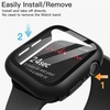 image:imageJETech Case with Screen Protector for Apple Watch Series 1110 42mm Black  Builtin Tempered Glass High Touch Sensitivity Full Protection Hard PC DesignBlack