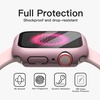 image:imageJETech Case with Screen Protector for Apple Watch Series 1110 42mm Black  Builtin Tempered Glass High Touch Sensitivity Full Protection Hard PC DesignRose Gold