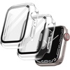 image:imageJETech Case with Screen Protector for Apple Watch Series 1110 42mm Black  Builtin Tempered Glass High Touch Sensitivity Full Protection Hard PC DesignClear
