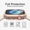 image:imageJETech Case with Screen Protector for Apple Watch Series 1110 42mm Black  Builtin Tempered Glass High Touch Sensitivity Full Protection Hard PC DesignRose Gold