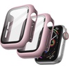 image:imageJETech Case with Screen Protector for Apple Watch Series 1110 42mm Black  Builtin Tempered Glass High Touch Sensitivity Full Protection Hard PC DesignRose Gold