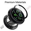 image:imageJETech Case with Screen Protector for Pixel Watch 321 41mm BlackBlack  Builtin Tempered Glass High Touch Sensitivity Full Protection Hard PC DesignBlackBlack