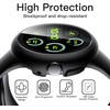 image:imageJETech Case with Screen Protector for Pixel Watch 321 41mm BlackBlack  Builtin Tempered Glass High Touch Sensitivity Full Protection Hard PC DesignBlackBlack