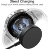 image:imageJETech Case with Screen Protector for Samsung Galaxy Watch 7 40mm Green  Builtin Tempered Glass High Touch Sensitivity Full Protection Hard PC DesignClear