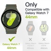 image:imageJETech Case with Screen Protector for Samsung Galaxy Watch 7 40mm Green  Builtin Tempered Glass High Touch Sensitivity Full Protection Hard PC DesignGreen