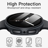 image:imageJETech Case with Screen Protector for Samsung Galaxy Watch 7 40mm Green  Builtin Tempered Glass High Touch Sensitivity Full Protection Hard PC DesignGraphite