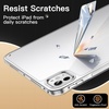image:imageJETech Clear Case for iPad Air 13 M4M3M2  For 202620252024 Model AntiYellowing Shockproof Hard PC Back Soft TPU Bumper Slim Fit CoverClear