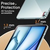 image:imageJETech Clear Case for iPad Air 13 M4M3M2  For 202620252024 Model AntiYellowing Shockproof Hard PC Back Soft TPU Bumper Slim Fit CoverClear