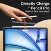 image:imageJETech Clear Case for iPad Air 13 M4M3M2  For 202620252024 Model AntiYellowing Shockproof Hard PC Back Soft TPU Bumper Slim Fit CoverClear