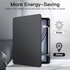 image:imageJETech Folio Case for iPad Air 13 M4M3M2 Black  For 202620252024 Model MultiAngle Stand Cover Pencil Holder Slim Protective Cover Auto WakeSleepBlack