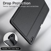 image:imageJETech Folio Case for iPad Air 13 M4M3M2 Black  For 202620252024 Model MultiAngle Stand Cover Pencil Holder Slim Protective Cover Auto WakeSleepBlack