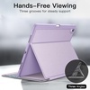 image:imageJETech Folio Case for iPad Air 13 M4M3M2 Black  For 202620252024 Model MultiAngle Stand Cover Pencil Holder Slim Protective Cover Auto WakeSleepPurple