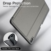 image:imageJETech Folio Case for iPad Air 13 M4M3M2 Black  For 202620252024 Model MultiAngle Stand Cover Pencil Holder Slim Protective Cover Auto WakeSleepSpace Gray