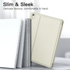 image:imageJETech Folio Case for iPad Air 13 M4M3M2 Black  For 202620252024 Model MultiAngle Stand Cover Pencil Holder Slim Protective Cover Auto WakeSleepStarlight