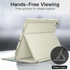 image:imageJETech Folio Case for iPad Air 13 M4M3M2 Black  For 202620252024 Model MultiAngle Stand Cover Pencil Holder Slim Protective Cover Auto WakeSleepStarlight
