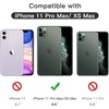 image:imageJETech FullCoverage Screen Protector for iPhone 11 Pro MaxXs Max 3Pack  Black Edge 9H Tempered Glass HD Clear CaseFriendly