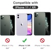 image:imageJETech FullCoverage Screen Protector for iPhone 11XR 3Pack  Black Edge 9H Tempered Glass HD Clear CaseFriendly